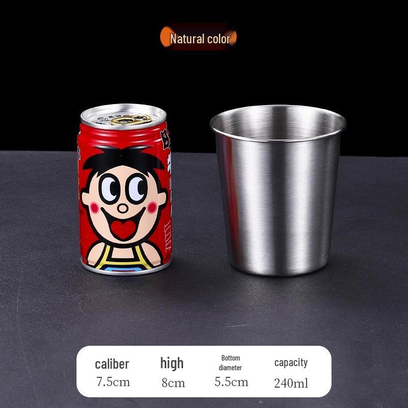304 Stainless Steel Camping & Restaurant Cold Drink Cup