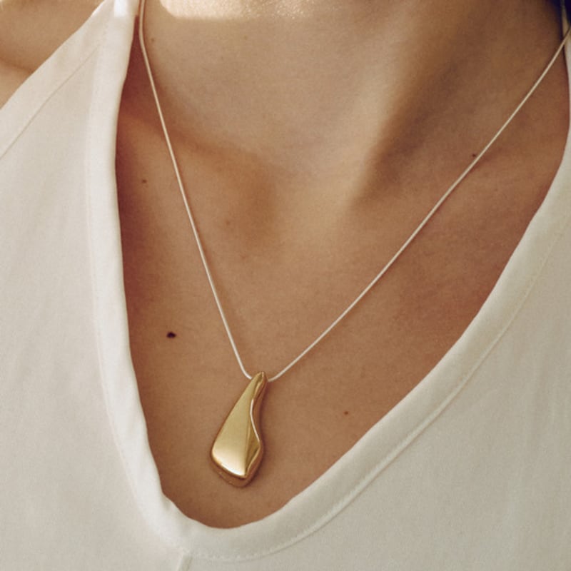 

YUSOWA DUNE NECKLACE (2COLOR) GOLD