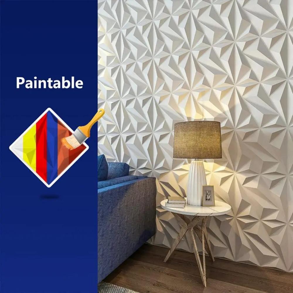 Self-adhesive Wall Stickers Waterproof Background Wallpaper New 3D Foam Ceiling  Bed Room Decor
