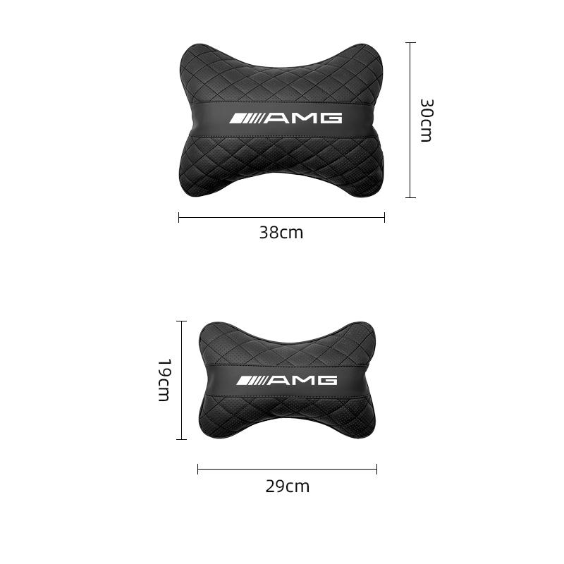 GLC GLB Car Seat Neck Pillow Protective Headrest Back Support Lumbar For Mercedes Benz AMG E S C A B Class GLE GLS CLS GLC CLA