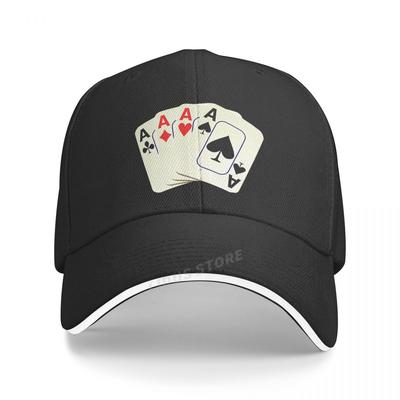Gorra de Póker Card Player Gorra de Béisbol Sombrero Primavera Mujer Pez Deporte Czapka Verano Negro Capota para el Sol Hombre Hip Hop Estampado