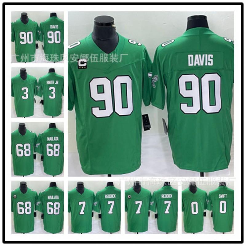 Philadelphia Eagles NFL Football Jersey Retro Style Team Apparel Men Fans Sports Game Wear