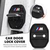 4Pcs Car Silicone Door Lock Anti-collision Protection Cover For M Performance Alpina M3 M5 M6 X1 X3 X4 X5 G20