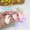 20/50 Stück Band Schleife Bastelschleife Rosa Weiß Blau Floral Geschenkband DIY Weihnachtsfeier Dekoration Strikjes Decoratie Moños Navideños