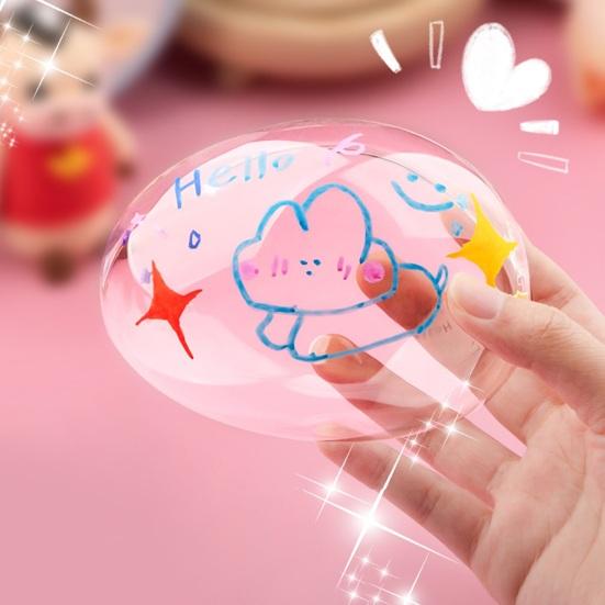 1 Set Nano Tape Bubbles with Color Faux Pearls Entertainment Multiple Play Methods Tweezers Intellectual Development PET Nano Glue