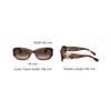 Chanel Logo Frame Irregular Shape Sunglasses Women sunglasses Brown CH5493A-1295/S9