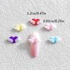 20 Pcs Luminous Angel Wing Nail Art Charm- 3D Resin Decorative Accessories For DIY Nail Design And Decoration