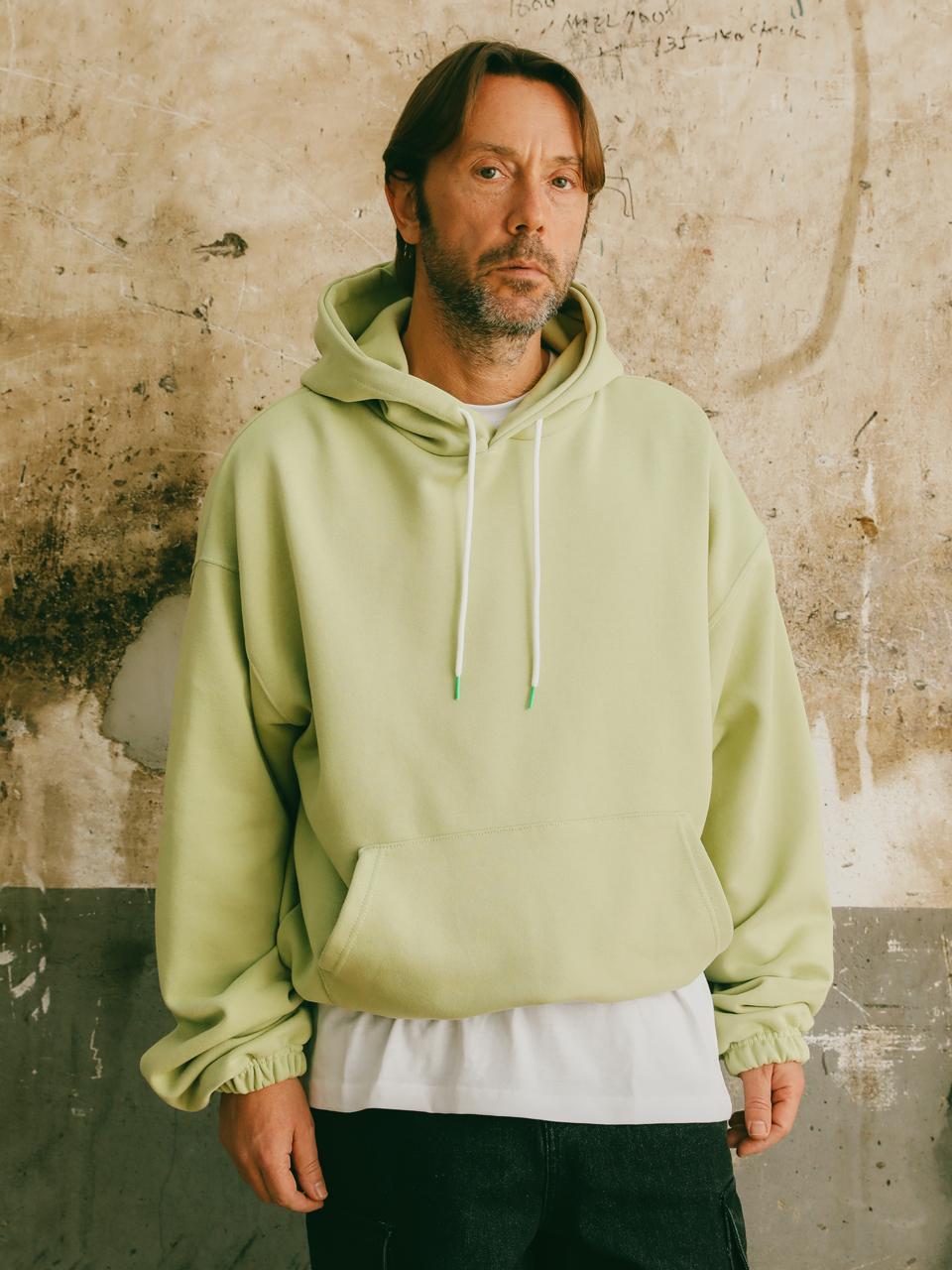 Iesn Color String Oversized Hoodie Olive M