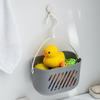 Подвесная корзина для ванной комнаты, устойчивая к деформации, для мелочей, с крючком, держатель для мыла, кухонные корзины, органайзер для угла ванны