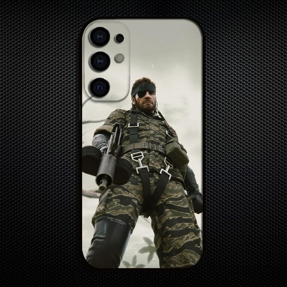 Metal Gear Solid Phone Case For Samsung S25/S24/S23/S22/S21/S20/Plus,Fe,Lite/Others Black Cover