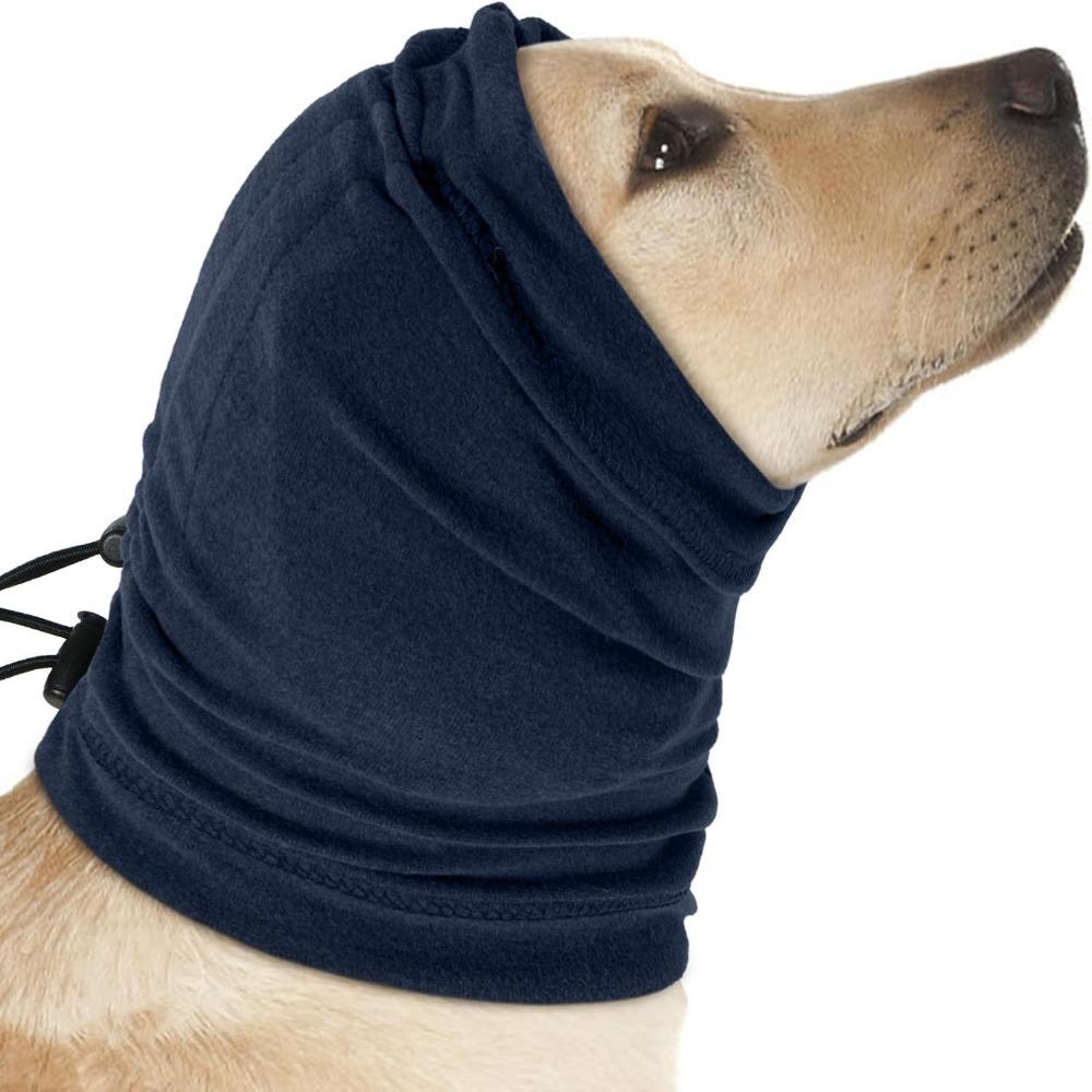 

Turban Style Anti Slip Dog Anti Thunder Headgear Anti Scare Anti Hematoma Dog Earmuffs Comfort Warm Soundproof Earmuffs Travel S синій