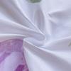 4 Piece Washed Cotton Bed Sheet Set Brushed Finish Duvet Cover Pillowcase For Years Round Comfort Family Household Use