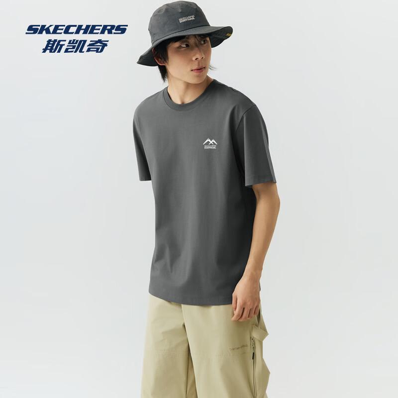 

Skechers Fashion Versatile Knit Short Sleeve T-Shirt P226U013 S 90