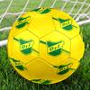 Defensa y Justicia Indoor Soccer Ball Colorful All Ages Size 5 Machine Stitched PVC Competition Ready Durable High-Bounce
