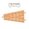 New All Kinds Wooden Track Parts Beech Wooden Railway Train Track Toy Accessories Fit For All Brands Wood Tracks Toys For Kids