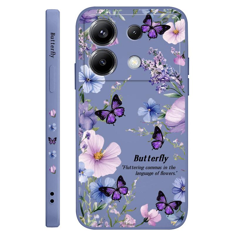 Butterfly Lovers Phone Case For Xiaomi Poco F7 X7 X6 F6 M6 M5 M5S F5 X5 F4 X4 M4 F3 M3 X3 Pro 4G 5G GT Silicone Cover