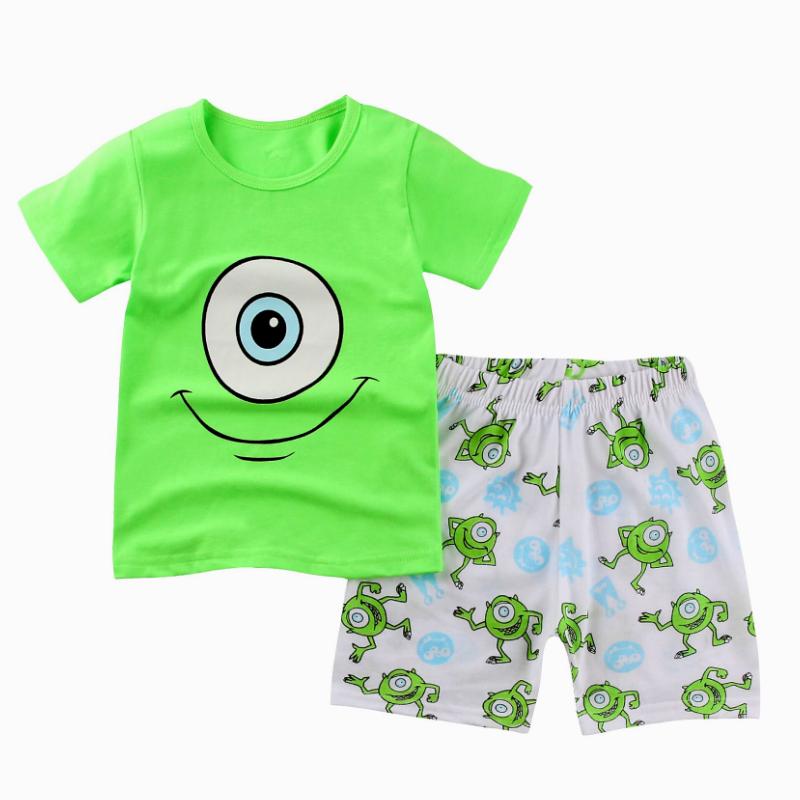 

New Summer Kids Pyjamas Bass Lightyear Children Sleepwear Baby Set Boys Girls Pijamas Cotton Nightwear Clothes Pajamas Sets 160