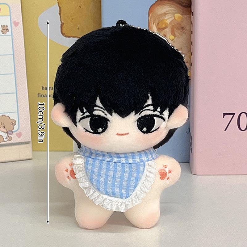 Popular Alien Stage Ivan & Till Plush Couple Keychains Latest Anime Alien Stage Chibis Keyrings Accessories Bag Charms Fans Gifts