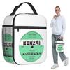 Bonzai Records Isolierte Lunchtasche für Kinder Schul-Kühltasche Thermische Lebensmittelbox Tragbare Lunchboxen Behälter