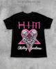 Футболка в стилі гурту HIM | Футболка з символом Heartagram Вілле Вало | Епоха Razorblade Romance | Готичний рок мерч | Винтажна музична футболка Y2K | Подарунок для металіста