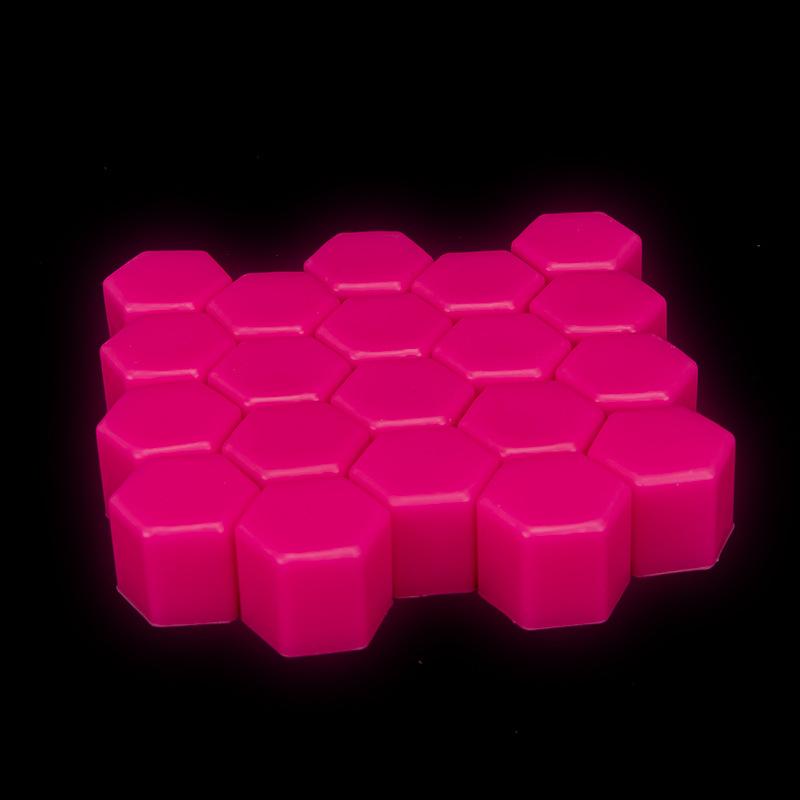 

20 шт. Светящиеся колпачки на болты ступицы автомобиля, Защитные колпачки от ржавчины для гаек колес автомобиля, Декоративные колпачки для болтов шин автомобиля 17mm