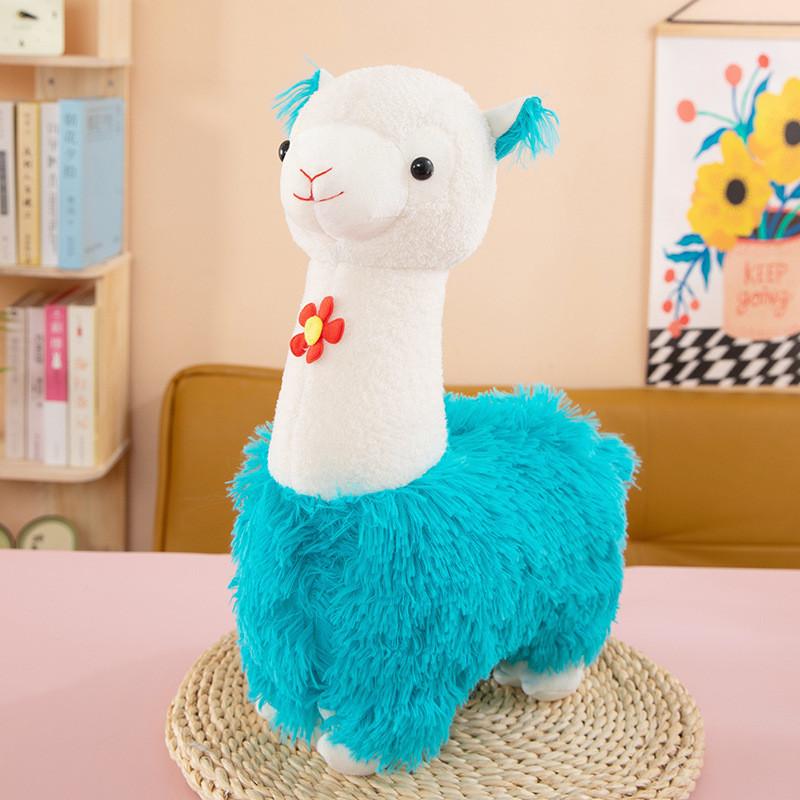 Plush Alpaca Cartoon Toy With Pp Cotton Filling For Kids And Gift Giving