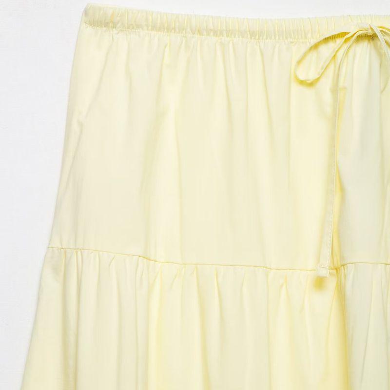 Kaslead New Women Clothes Western Style Versitile Fashion Layered Patchwork Long Dress 4391441 251