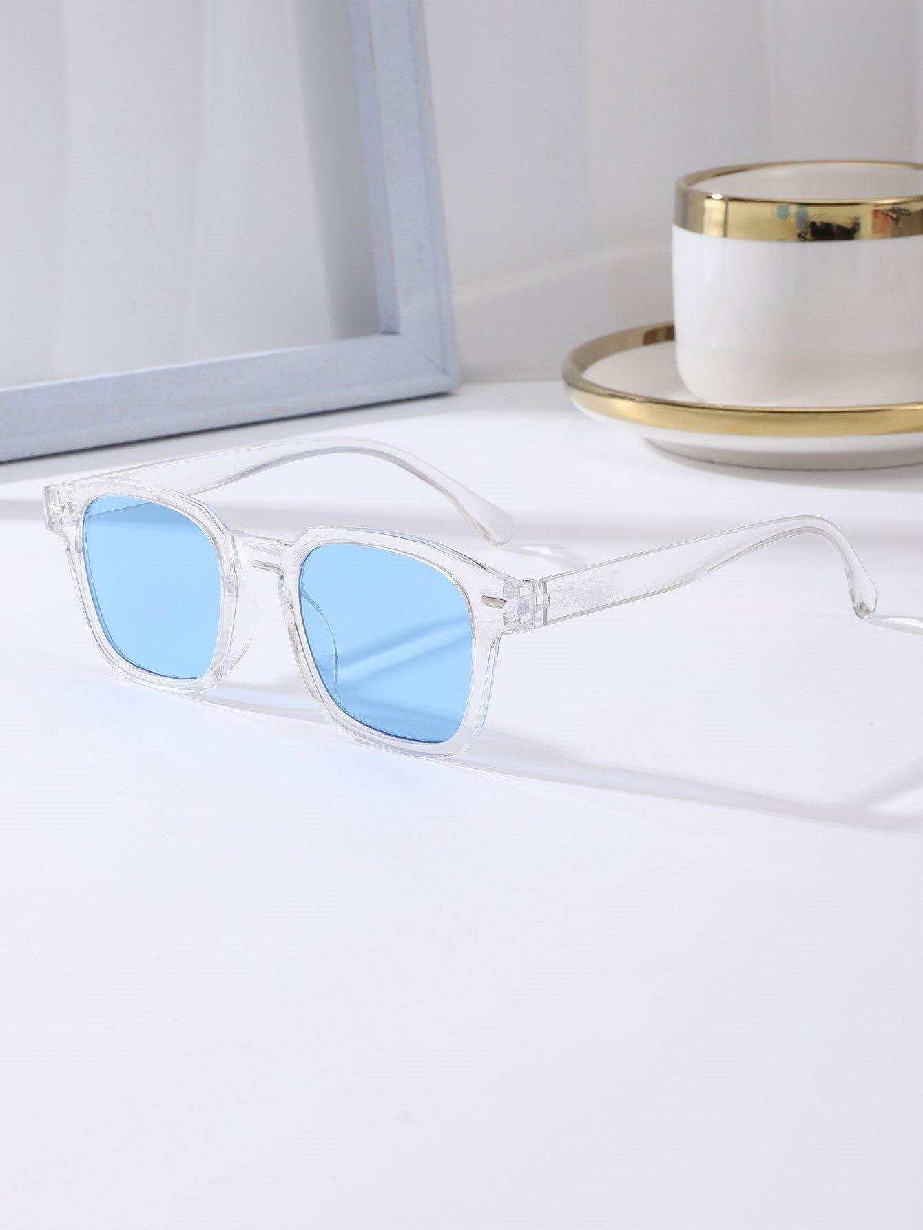 

Vintage Cycling Square Sunglasses Men Women Retro Brand Designer Eyeglasses Unisex Ins Popular Shades Eyewear Uv400 1PC