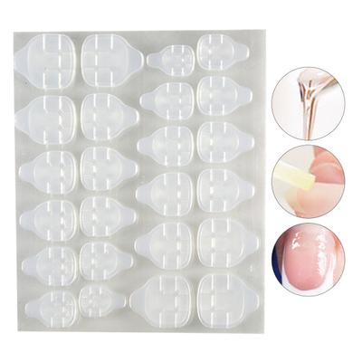Transparenter selbstklebender Nagelkleber-Aufkleber, doppelseitiges Klebeband für künstliche Nägel, für Nagelstudios