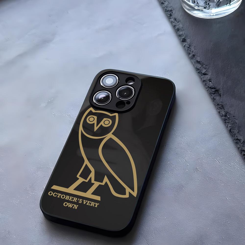 

Drake O-OvO OWL Singer Phone Case Tempered Glass For IPhone 17 13 14 16 12 15 11 Pro Max Plus Mini X XR SE2020 Coque iPhone 14 Pro