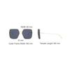 Dior Ever Square Sunglasses Men sunglasses Blue EVDRS1UQR-B0B0