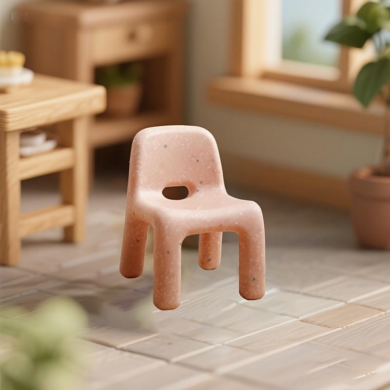 1PC Nordic Style Plastic Chair Backrest, Stylish Office Desk Chair, Bedroom, Living Room, Dormitory