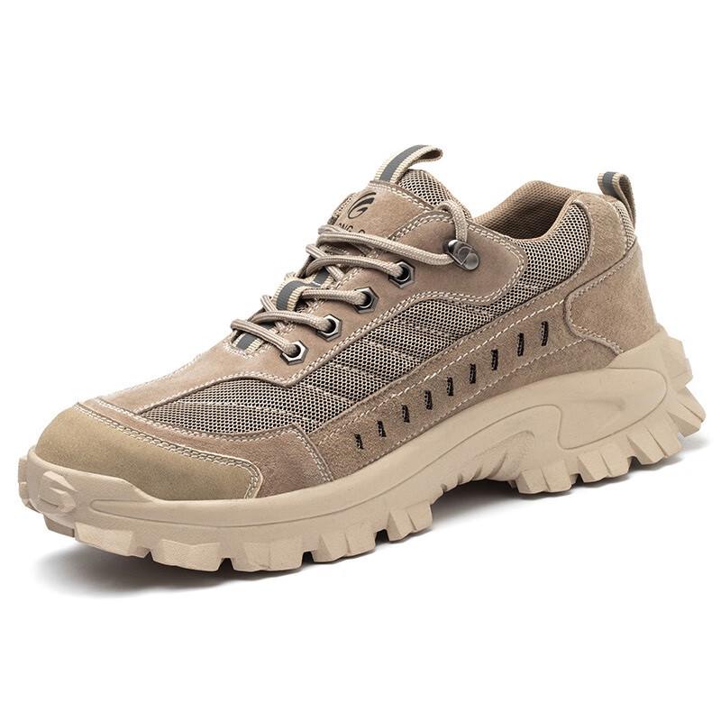 Men s Lightweight Breathable Steel Toe Safety Work Shoes 41