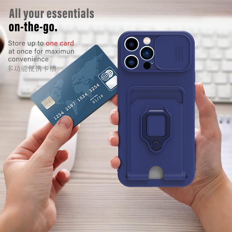 Redmi Note 13 Pro 4g 5G Crossbody Lanyard Ring Holder Strap Case For Redmi Note 13 Poco M6 Pro Plus Slide Camera Lens Soft Cover
