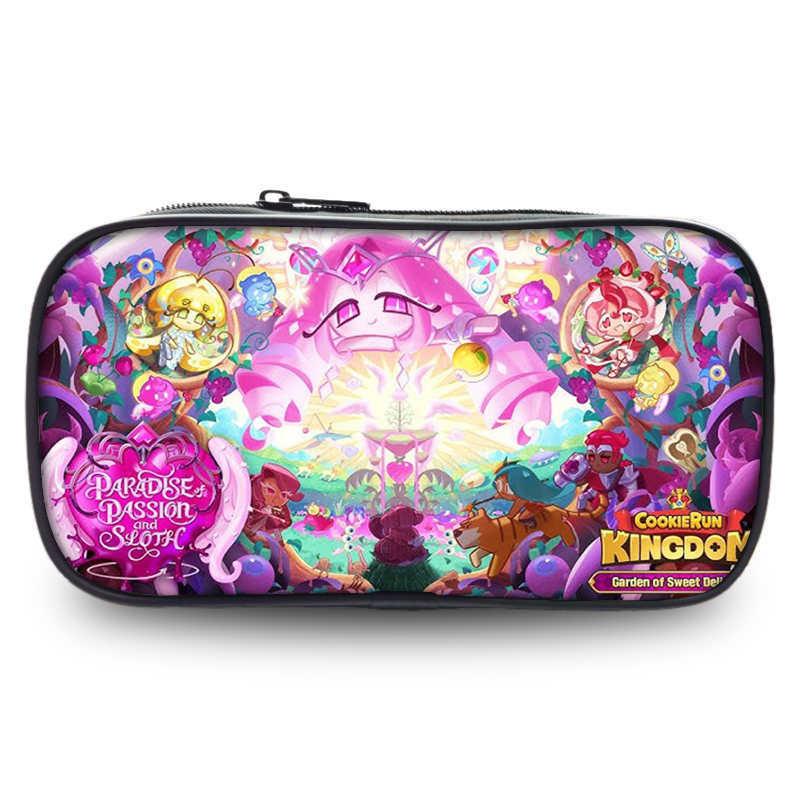 Kingdom Cookierun Stationery Bag Student Printed Pencil Bag Zipper Design