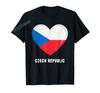 Men Women T Shirt More Design Czech Republic Lion Coat of Arms Graphic TShirt Map Tops 100 Cotton  Tees