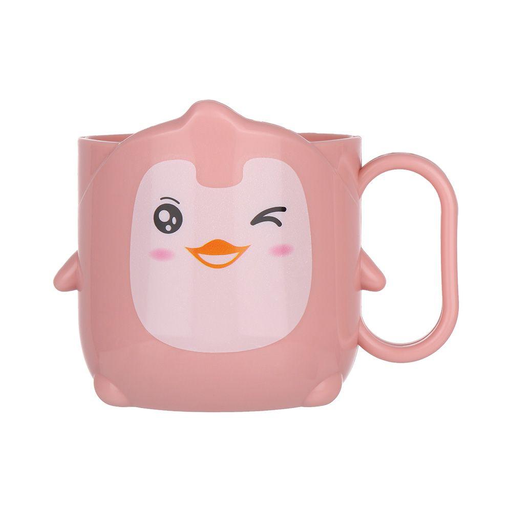 Dětský kelímek na ústní vodu pro batolata Kelímek na ústní vodu na čištění zubů Držák na zubní kartáček Koupelnový Dětský Kelímek na ústa s malou kachničkou