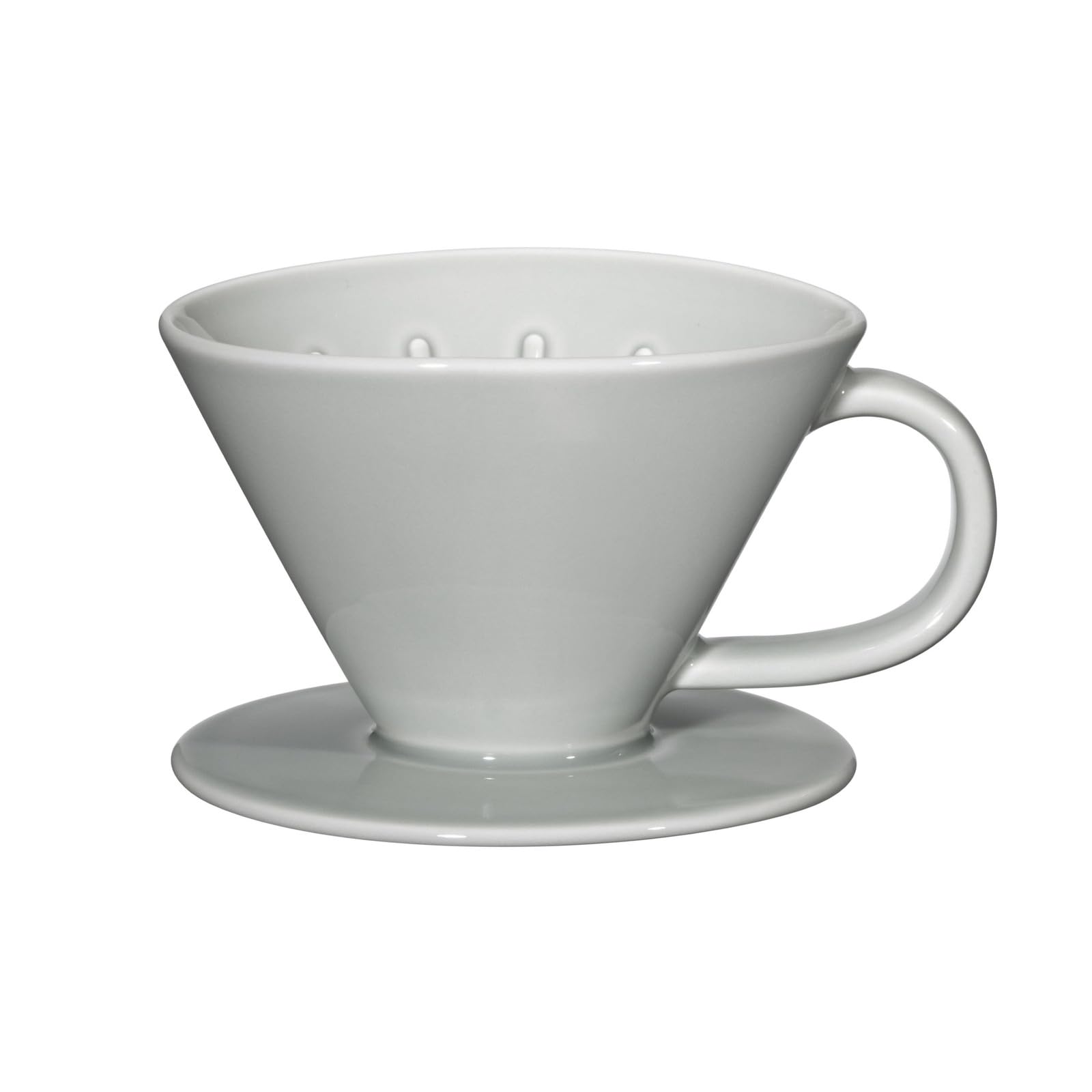 

Hasami Ware Common Coffee Dripper, Gray, Diameter: Approx. 13.5cm, Made in Japan, Product Number 26024