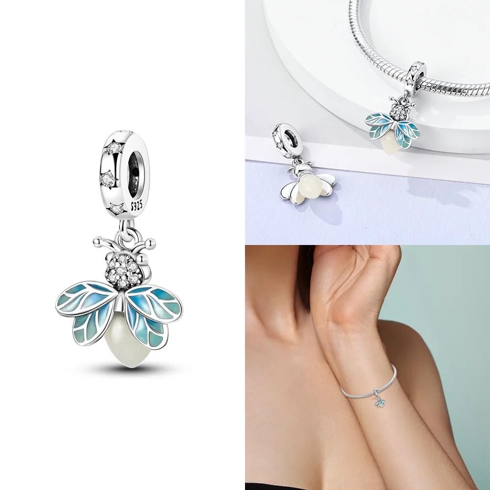 S Charms Beads Fit Pendant Charm Copper Original Bracelet Dangle For Women Diy Fine Jewelry Making Fine Gift