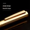 Gold Brass Alloy Fountain Pen: Premium Calligraphy & Office Gift