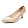 Fashion trend casual women's shoes, sexy thin pointed middle heel women's shoes, light and ripe Xiaoxiangfeng women's single shoes