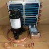 Kit Compressor Mini Ar Condicionado Refrigerador de Água DIY Peças Completas de Refrigeração Condensador Evaporador Projeto de Resfriamento Doméstico