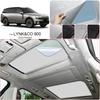 Car Suede Fabric Anti-uv For LYNK&CO 900 2025-Present Electrostatic Adsorption Sunroof Sunshade Auto Heat Insulation Skylight