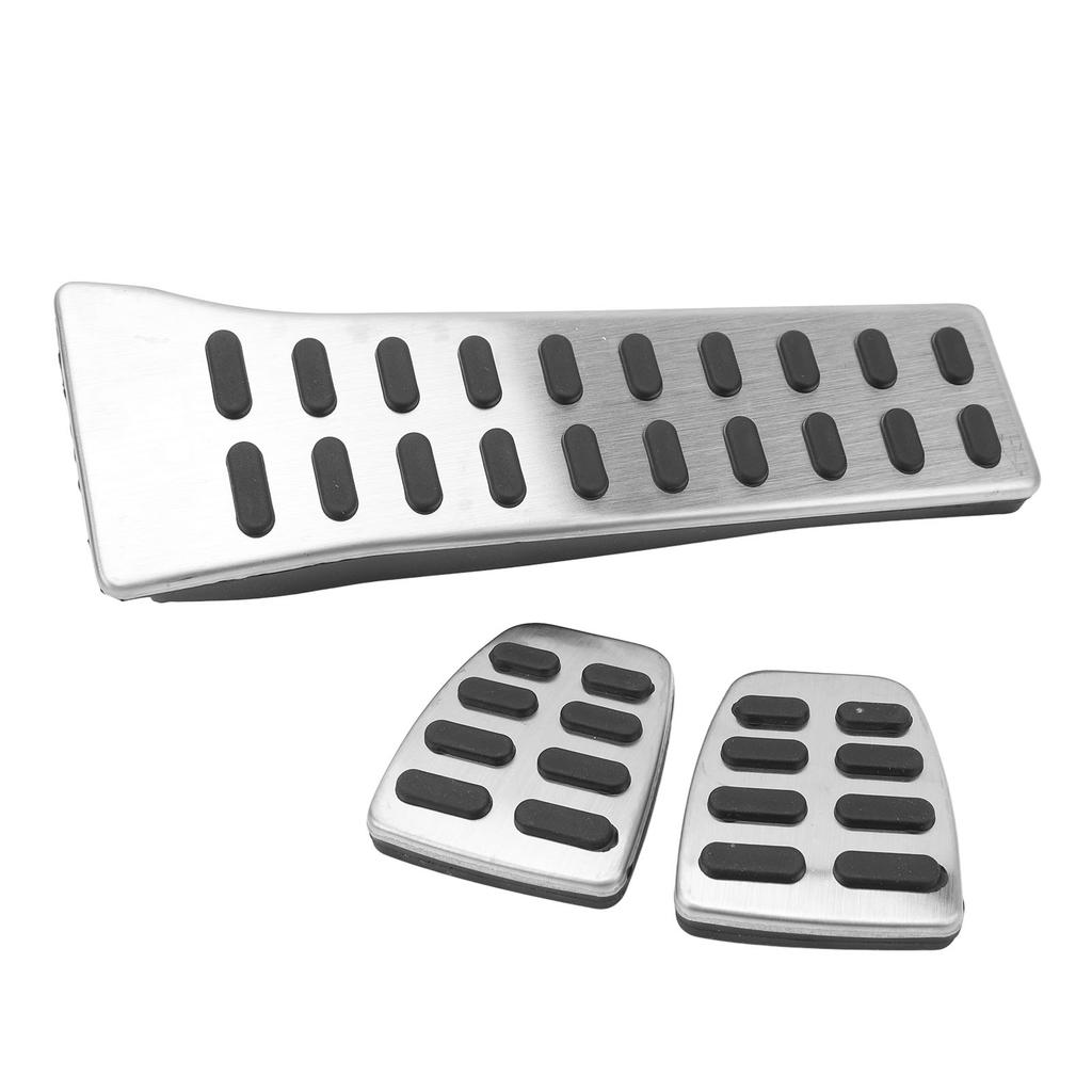 Gas Broms Accelerator Pedalkåpa Rostfritt Stål Halkskydd Fotpedalkuddar Ersättning för Hyundai