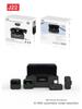 J33 Wireless Lavalier Microphone with Charging Case & AI Noise Reduction - Two-in-One Digital Display Button Mic
