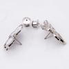Adjustable Butterfly Waist Tightener Metal Button Tightener Nonsewing Waist Tightening Clip  Pants