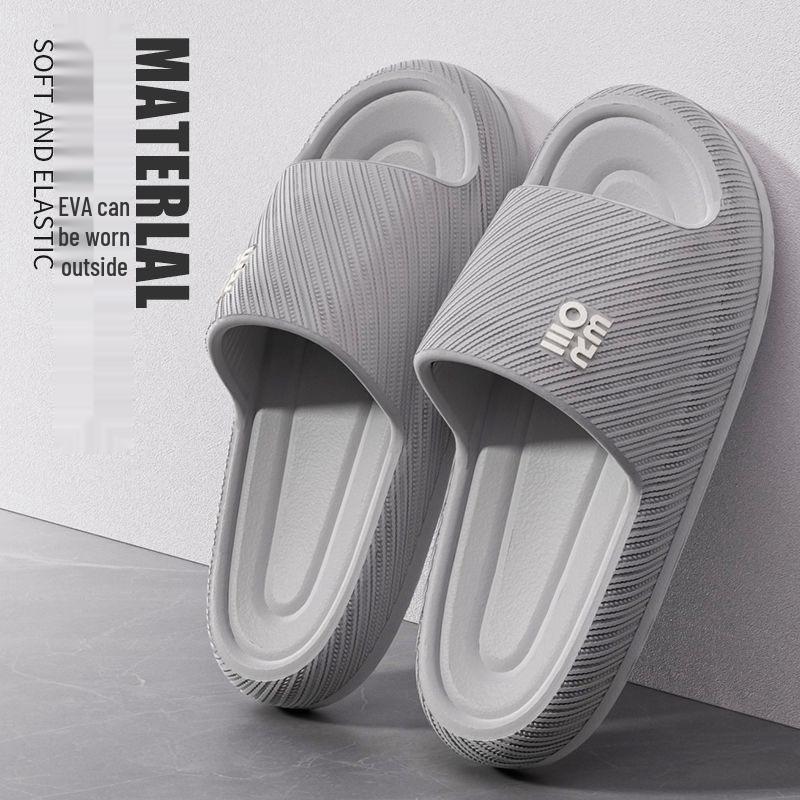 

Унисекс EVA Тапочки для ванной: Летняя домашняя обувь для пар 42-43 серый