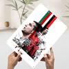 Cristiano Ronaldo Football Legend Art Tinplate Poster Customized Wall Art Vintage Metal Signs Retro Tin Plaque for House Home