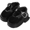 AXLUCE Plush Toy Shoes 20cm Black Doll Outfit