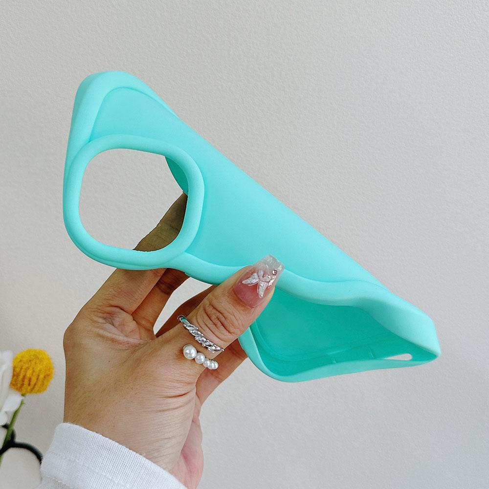 Wave Side Liquid Silicone Phone Case On For Motorola Moto G04 G14 G24 G34 G54 G84 5G G82 G52 G22 G32 G53 G23 G13 G04S Back Cover